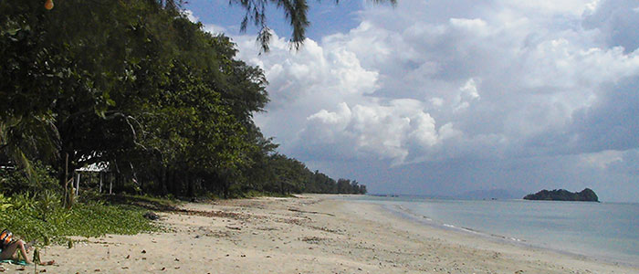 Tranquil Beach, An image from our inspirational round the world journey, where the idea for Calm Water was 'born'.