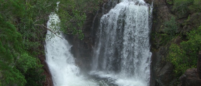 Rainforest Waterfall. An image from our inspirational round the world journey, where the idea for Calm Water was 'born'.